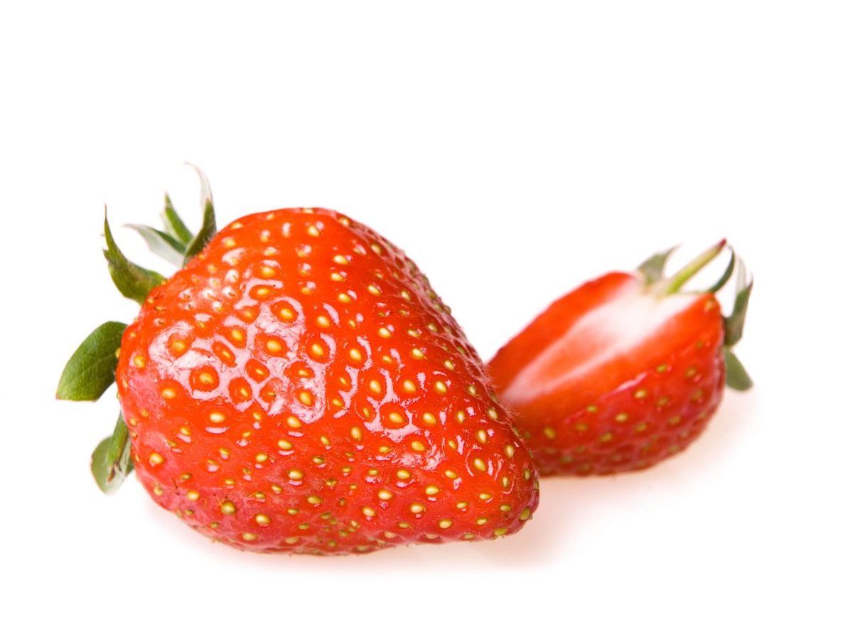 Frisch Erdbeeren