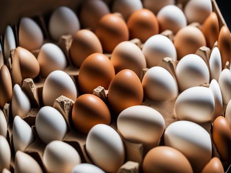 Chicken Table Eggs (brown & white)