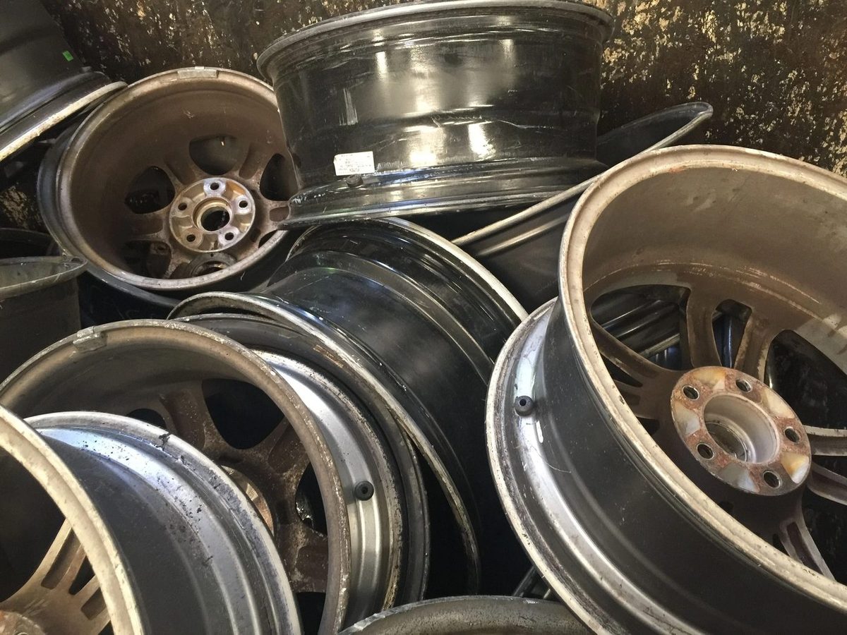 Aluminium Felgen Schrott